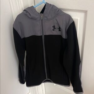 Under Armour Kids Black and Gray Jacket